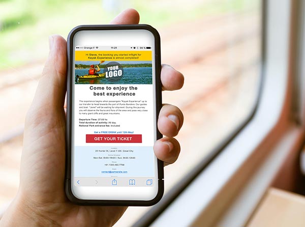 Engage even more travelers with call to action